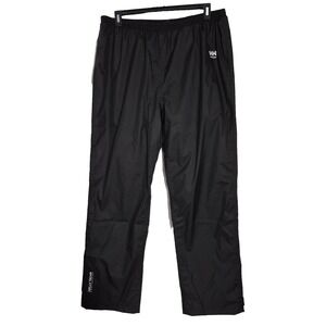 Helly Hansen Workwear Pants Mens 2XL Black Manchester Rain Tech Performance NEW